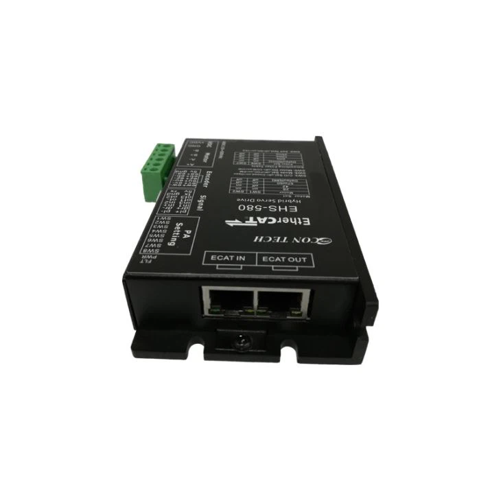 EtherCAT Bus Step Servo Drive EHS-580 Match With Step Servo Motor Nema23,nema24 And Nema34